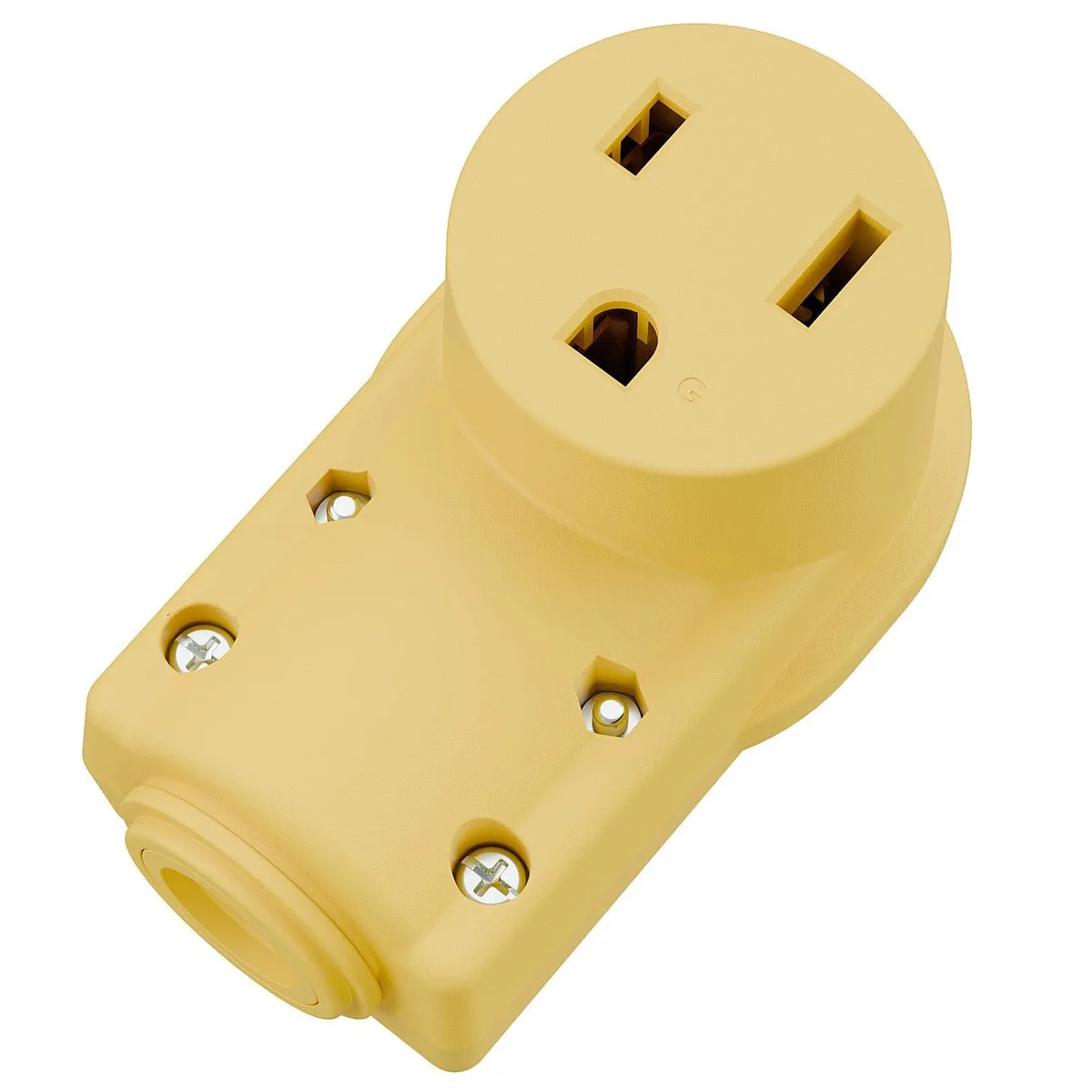 LORDWORLD LORDWORLD NEMA 6-50R 50A 250V Yellow Female Socket — product photo