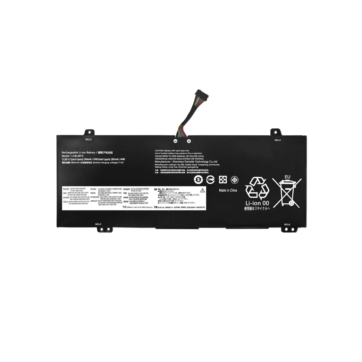 Damaite Damaite L18C4PF3 L18M4PF3 laptop battery for Lenovo Ideapad C340-14IWL C340-14IML — product photo
