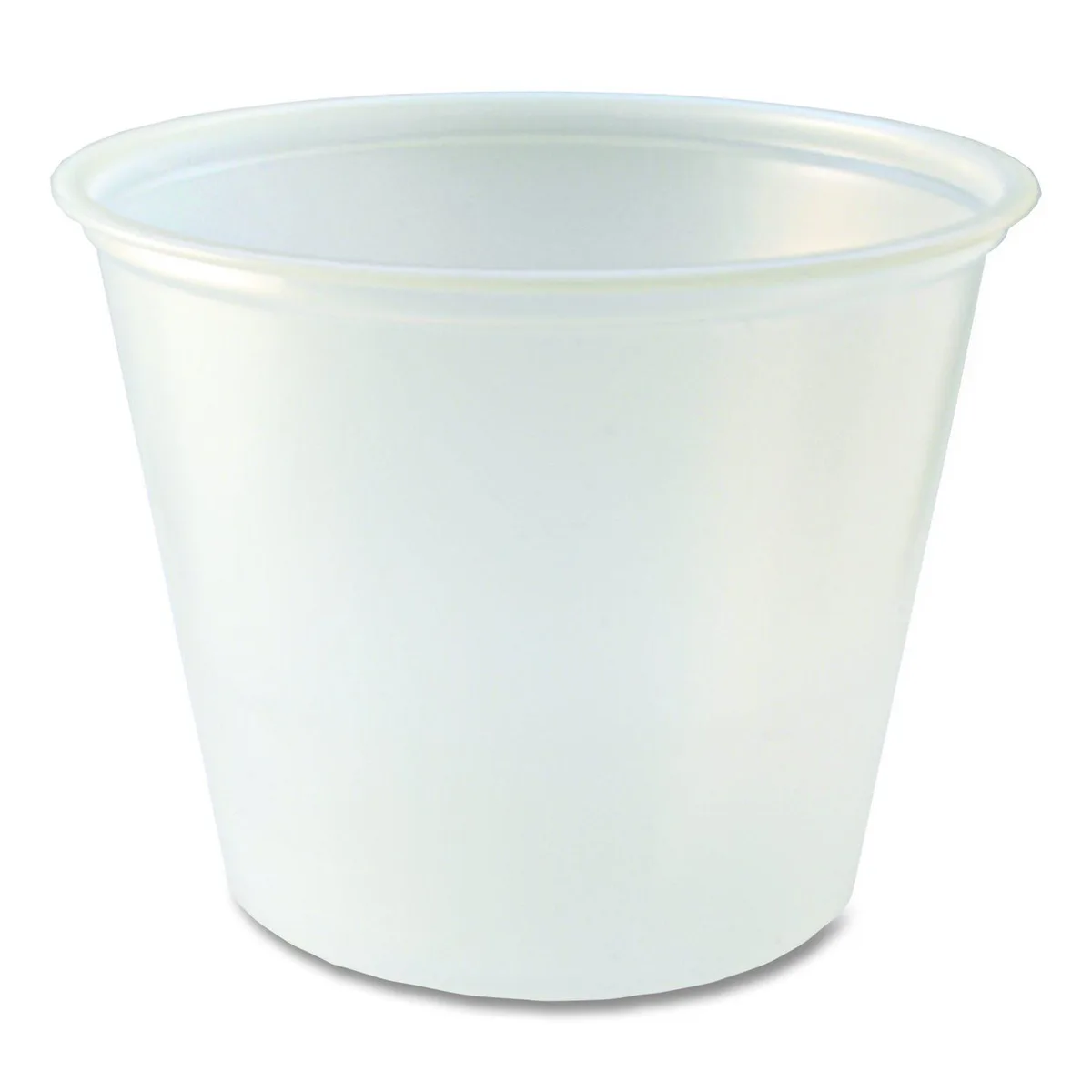 Box of 2500 translucent 5.5 oz polystyrene portion cups