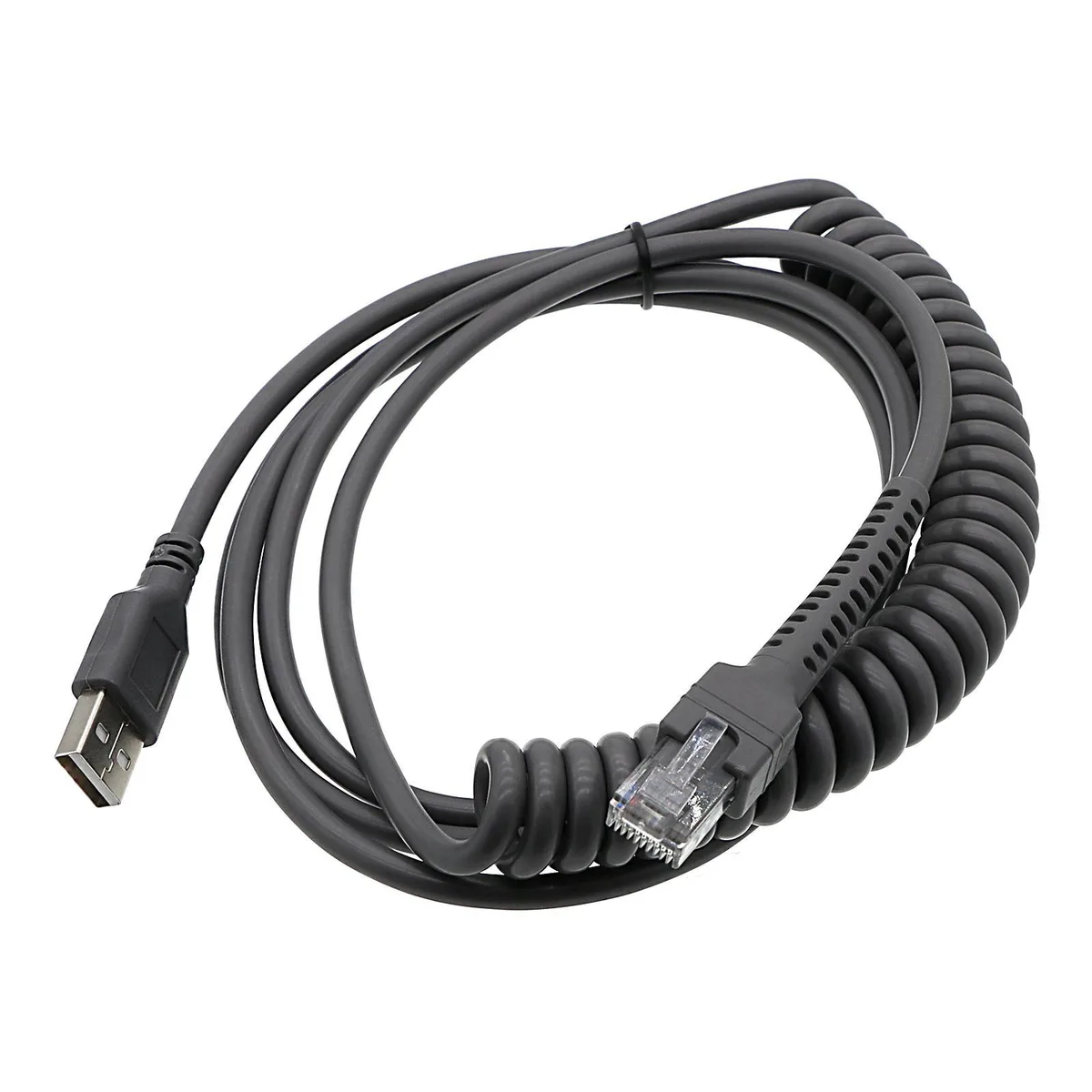 Black USB cable with standard connectors for Voyager XP 147xg and 1400g