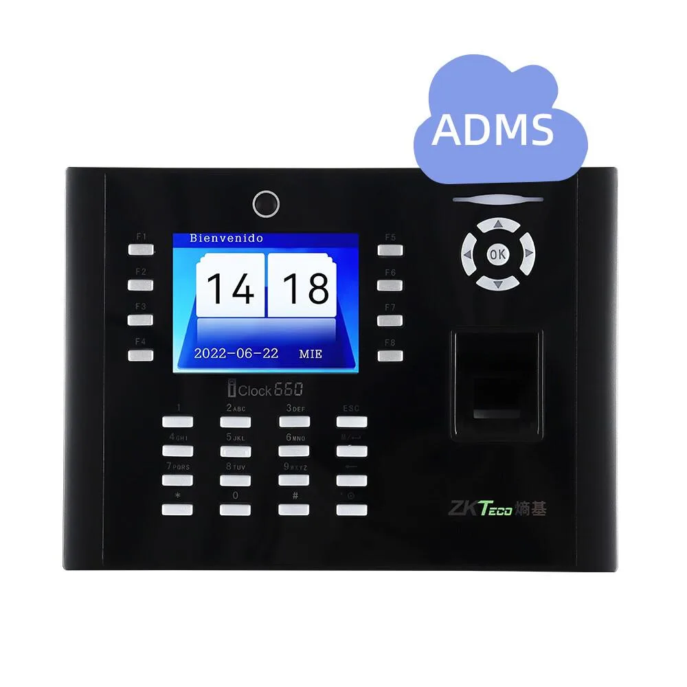 ZKTECO ZKTECO iClock660 3.5" Fingerprint Time Attendance Terminal — product photo