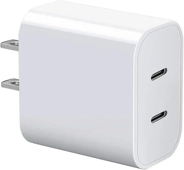 ONITOON ONITOON Dual USB-C Charger 20W PD White — product photo