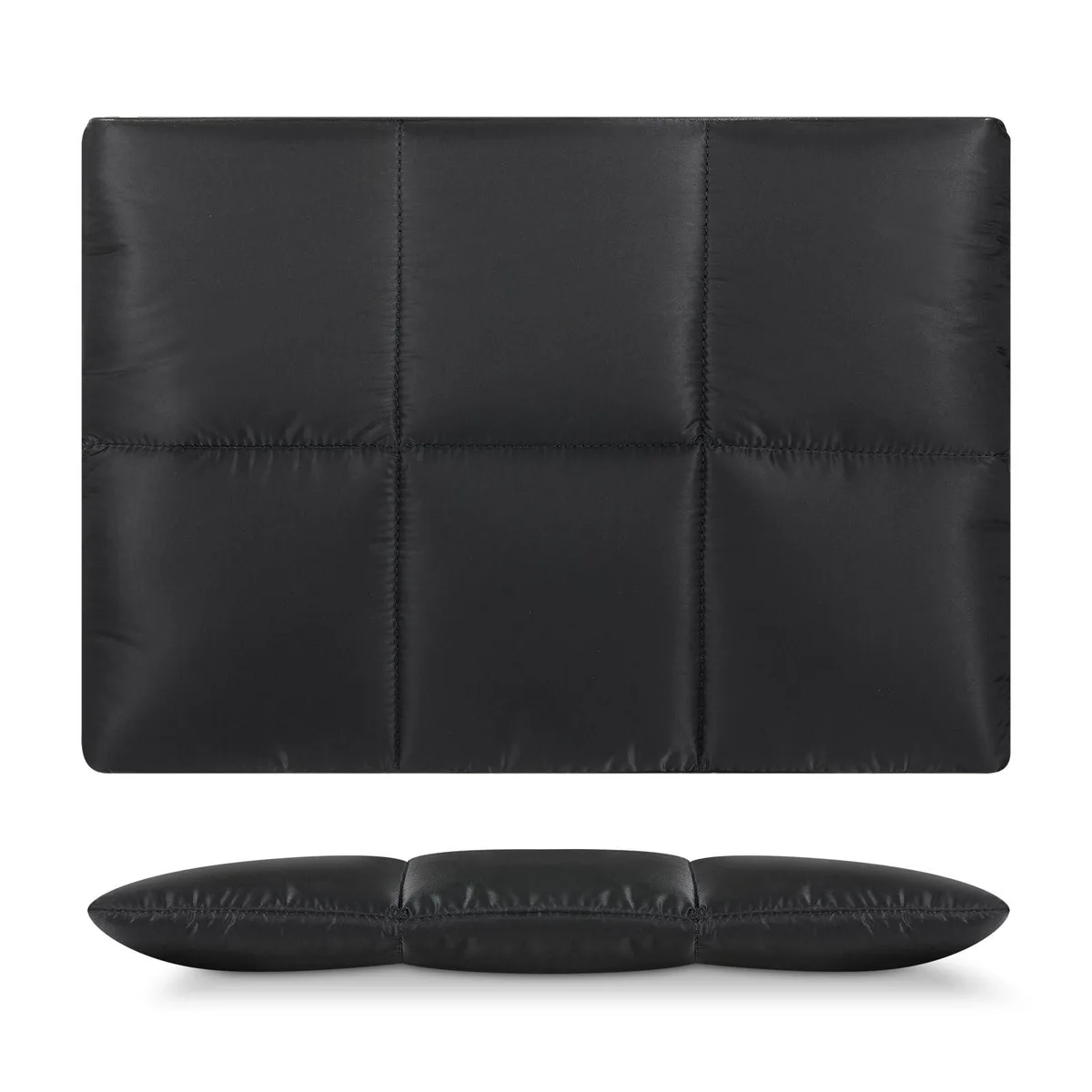  MoKo 13.3-14 Inch Puffer Quilted Laptop Sleeve Black — product photo