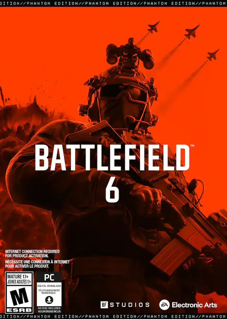 Electronic Arts Electronic Arts 15026442 Battlefield 6 Phantom Edition downloadable game — product photo