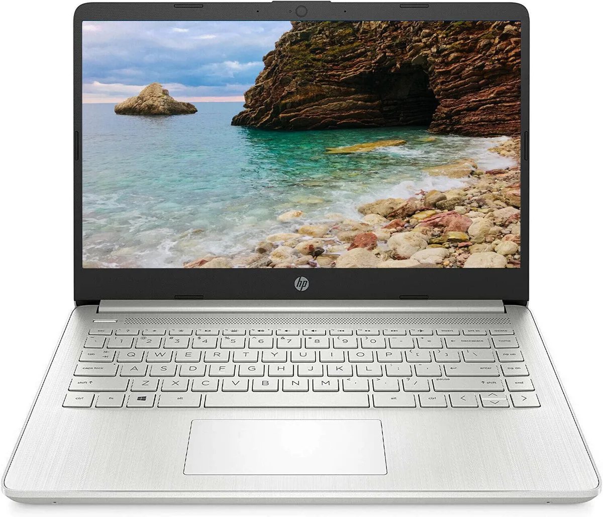HP HP 14-DQ2055WM laptop Intel Core i3 11th Gen 14.0" 256 GB 4 GB Silver — product photo