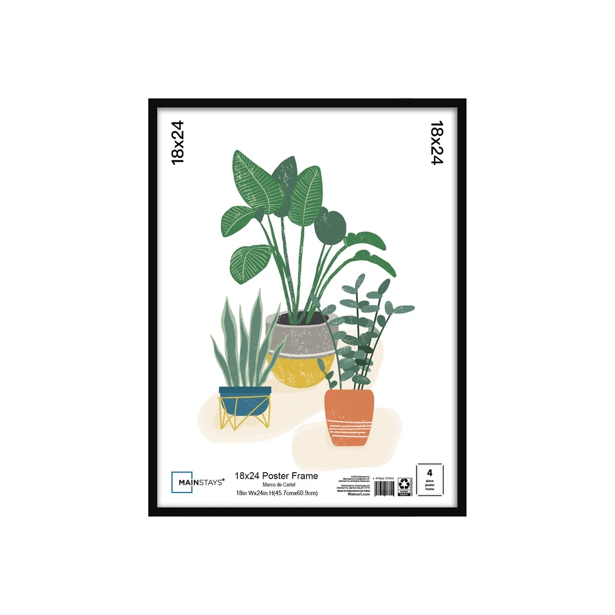 Mainstays Mainstays 18 x 24 Poster Frame Black 0.37 in depth — product photo