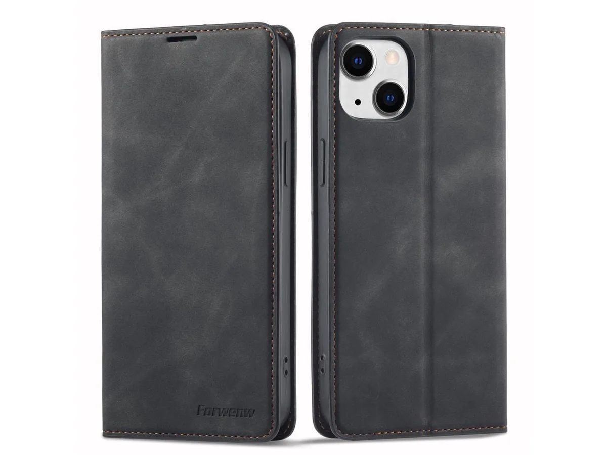 BONAEVER BONAEVER Case for iPhone 14 Plus 6.7 inch PU Leather Flip Wallet Cover — product photo