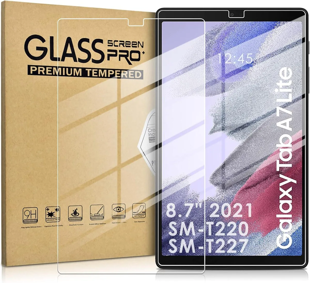 Leelbox Leelbox SM-T220/ 2-Pack Screen Protector for Galaxy Tab A7 Lite 8.7 2021 — product photo