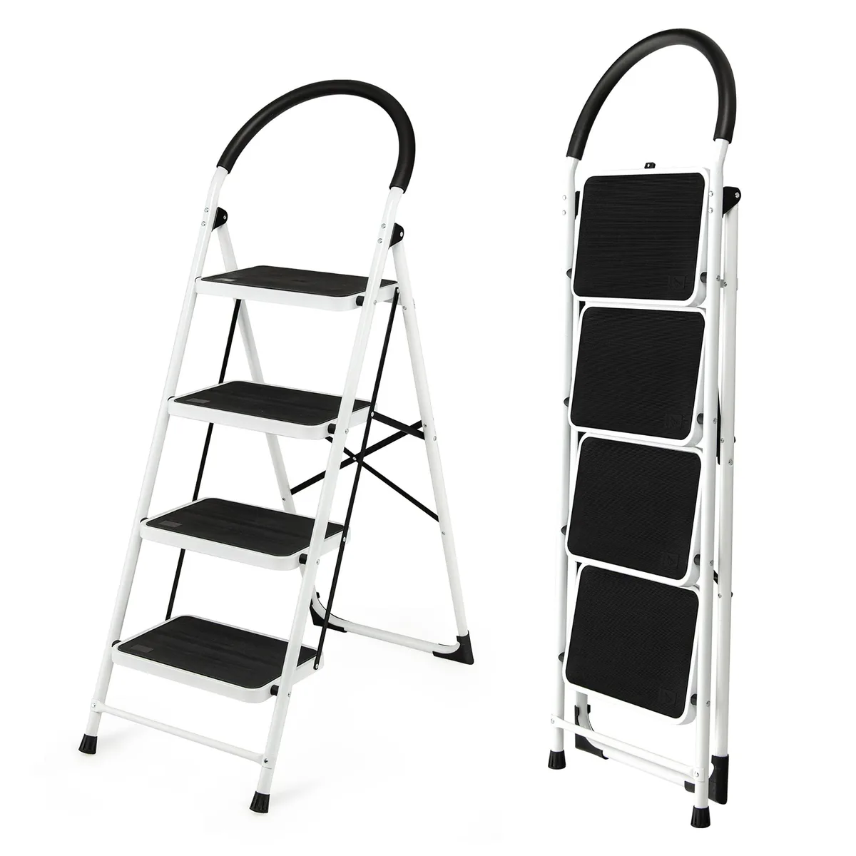 Costway Costway 4 Step Ladder Folding Stool 330 lbs — product photo