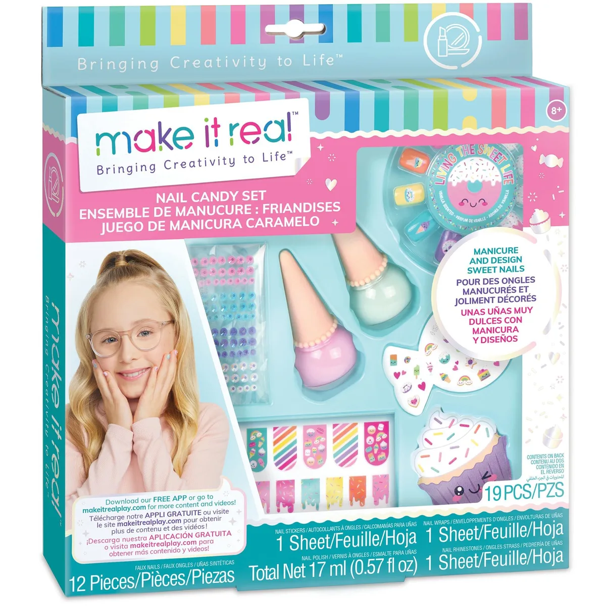 Make It Real Make It Real 2328 Nail Candy Set 12 press-on nails — product photo