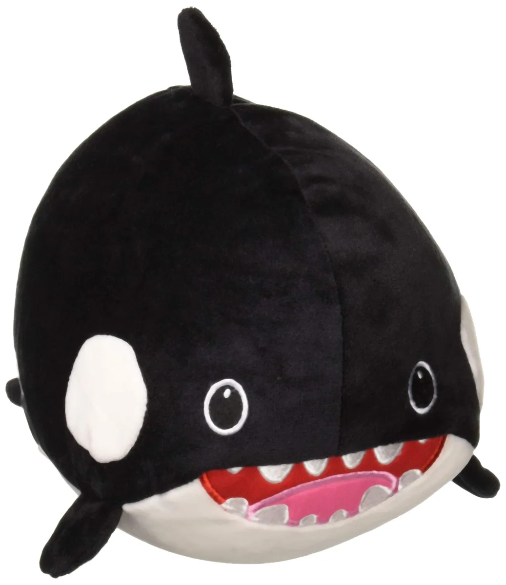 Fiesta Fiesta Lil Huggy Oswaldo Orca Whale 8" Plush Stuffed Animal — product photo