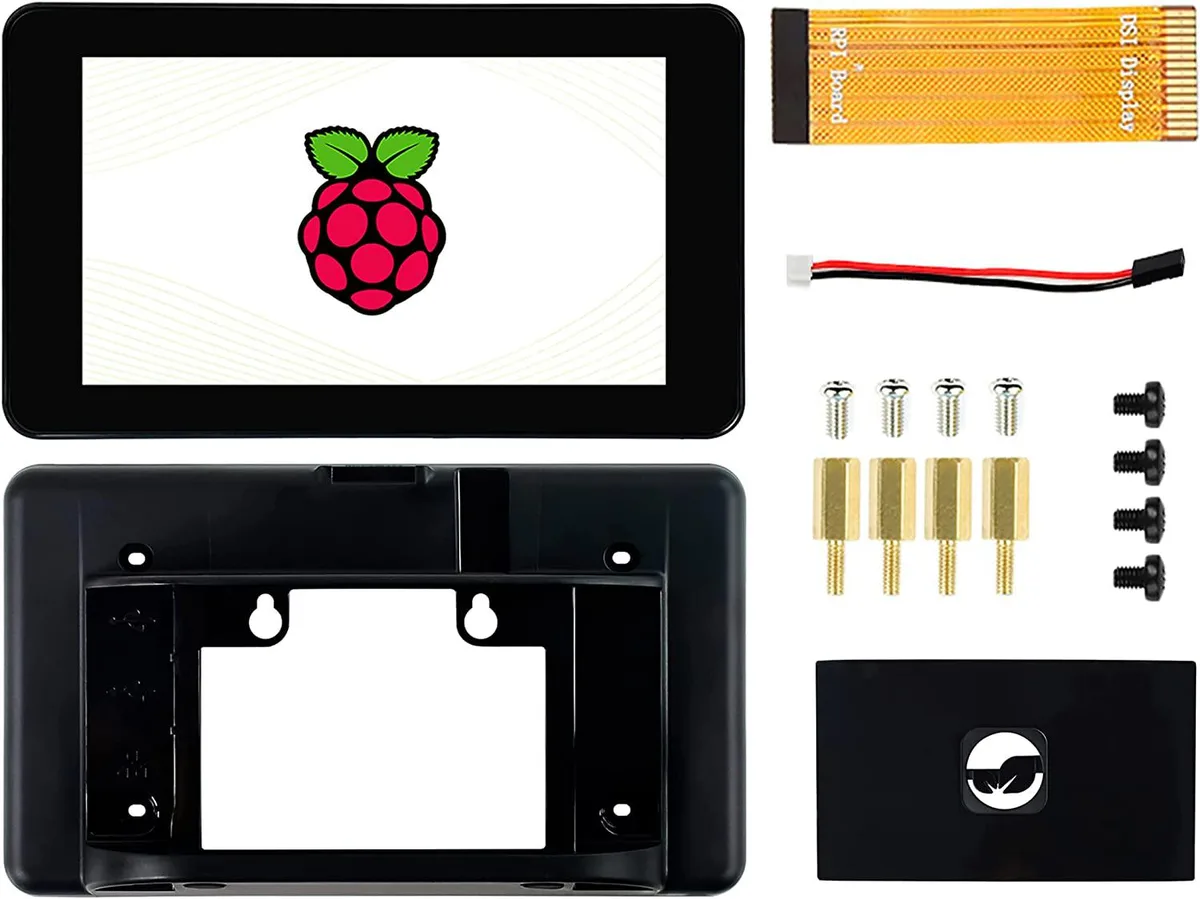 WaveShare WaveShare 7inch DSI LCD 800×480 Capacitive Touch Portable Monitor with Case — product photo