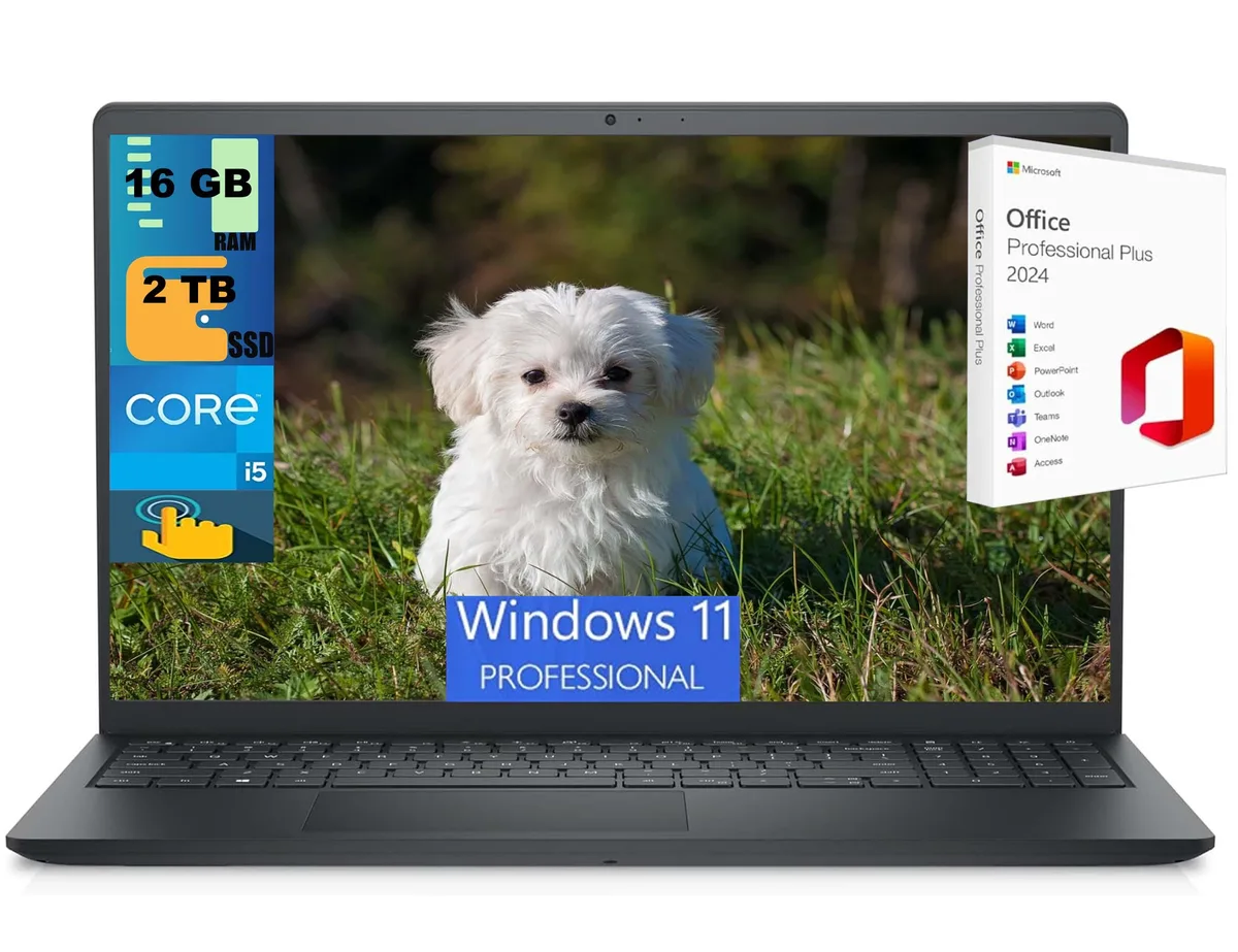DELL DELL Inspiron 15 laptop i5-1334U 10-core 16GB 2TB SSD 15.6" FHD touchscreen — product photo
