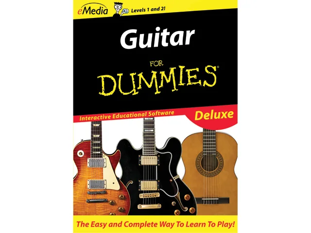 eMedia eMedia Guitar For Dummies Deluxe (Mac) Download FD09103DLM — product photo