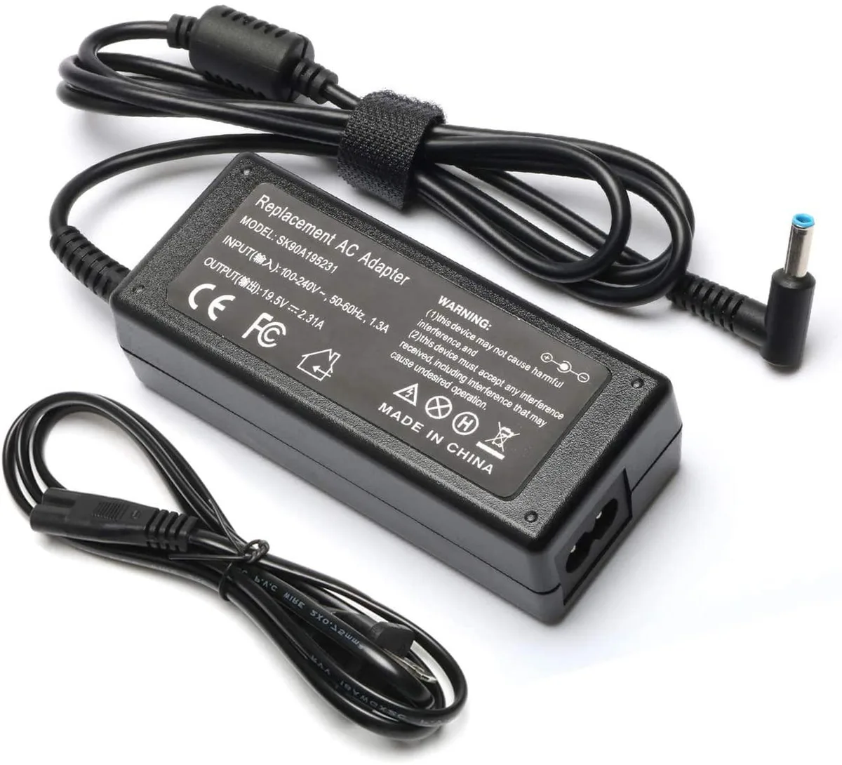 myVolts myVolts AC Adapter 45W 19.5V 2.31A 4.5*3.0mm Blue Tip — product photo