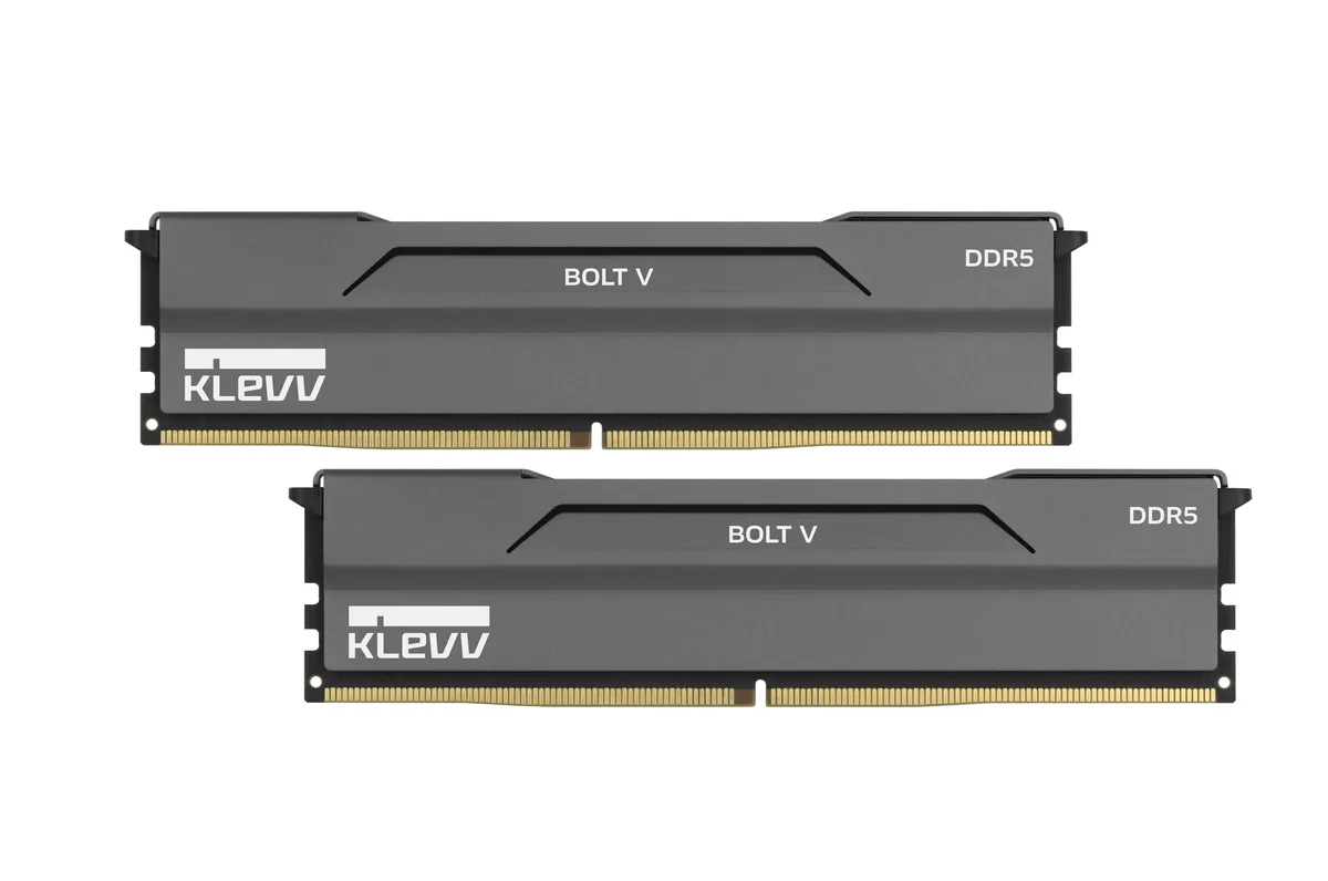 KLEVV KLEVV KD5AGUA80-64B300H 32GB (2×16GB) DDR5 6400 CL30 desktop RAM — product photo