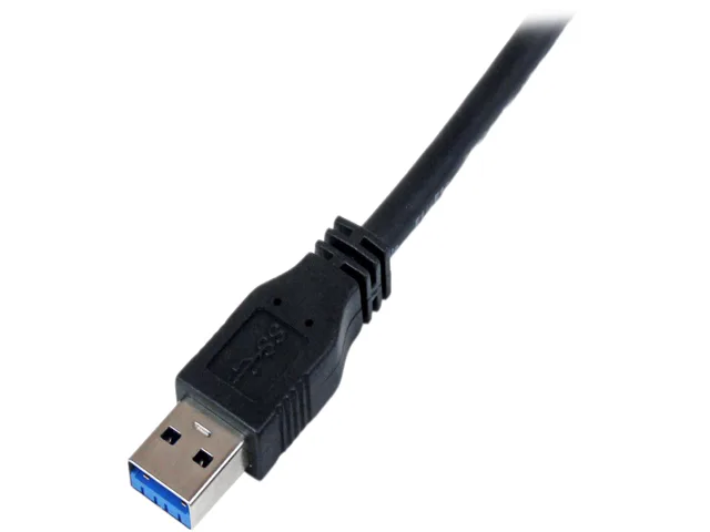 STARTECH STARTECH USB3CAUB1M USB 3.0 A to Micro B cable 3.3 ft black — product photo