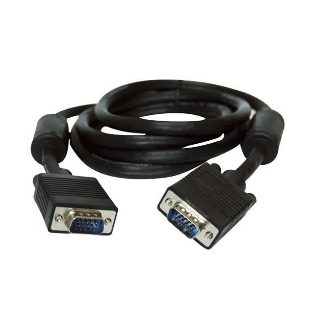 iMicro iMicro ST-VGA_M6 SVGA Cable 6 ft 15-pin Male to Male Black — product photo