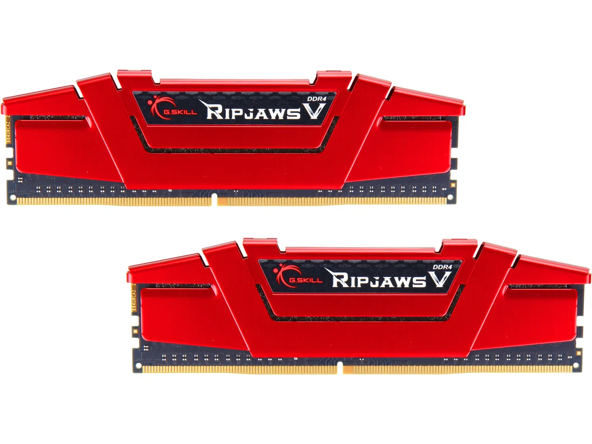 G.SKILL G.SKILL Ripjaws V 16GB (2 x 8GB) DDR4 2666 CL19 desktop RAM Model F4-2666C19D-16GVR — product photo