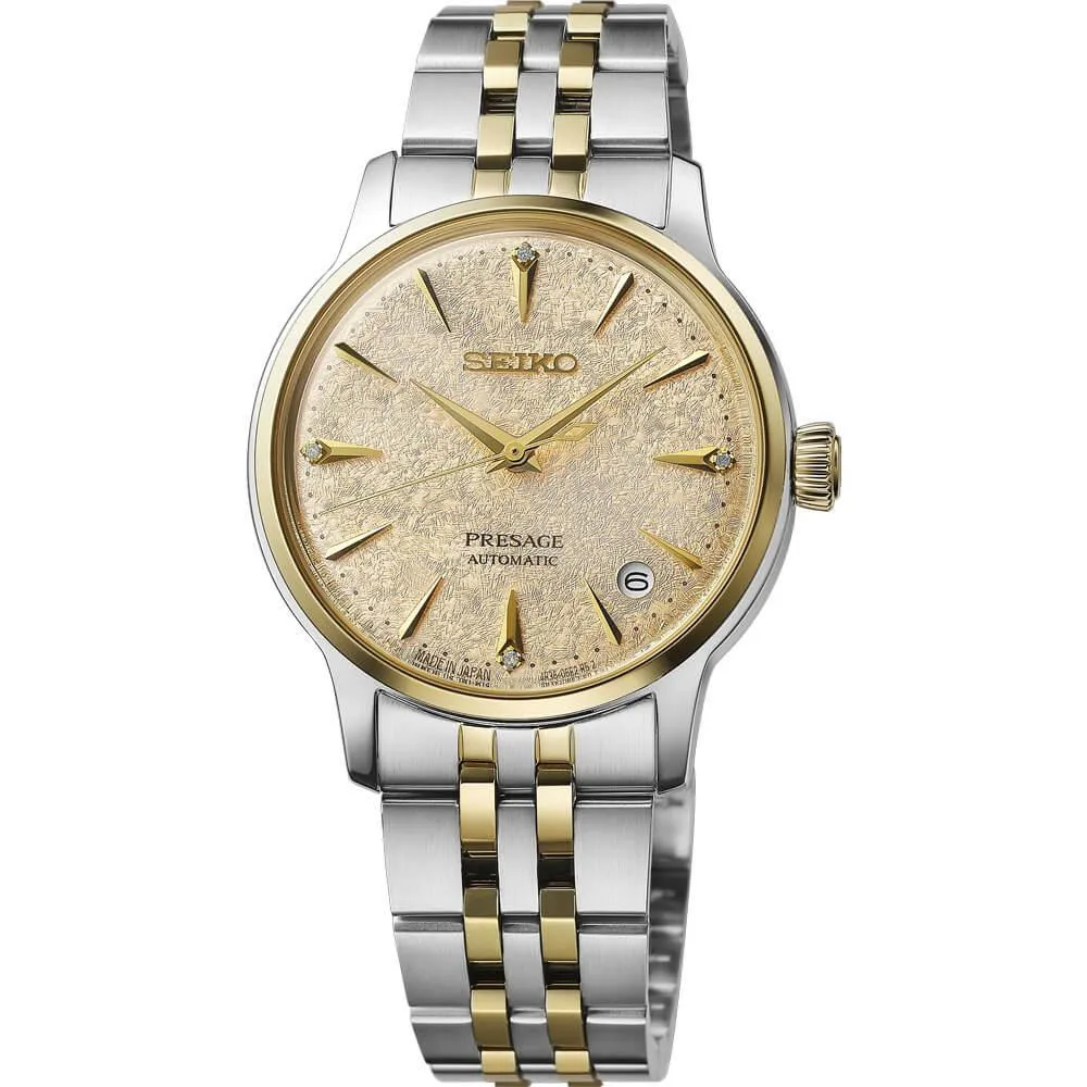 Seiko Seiko SRPL64 Presage Cocktail Time Automatic Watch Two Tone 34mm — product photo