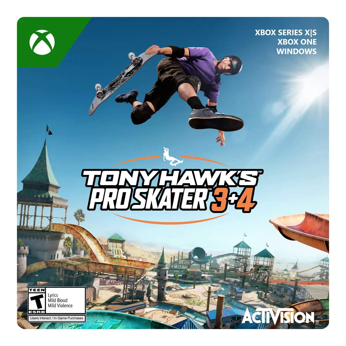 Activision Activision Tony Hawk's Pro Skater 3 + 4 G7Q-00381 downloadable game — product photo