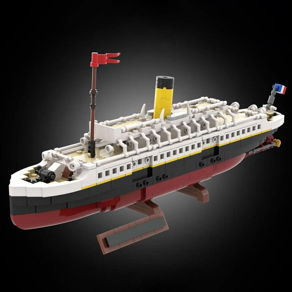 ZITIANYOUBUILD ZITIANYOUBUILD 1/200 Former Tender Ship 816 Parts educational — product photo