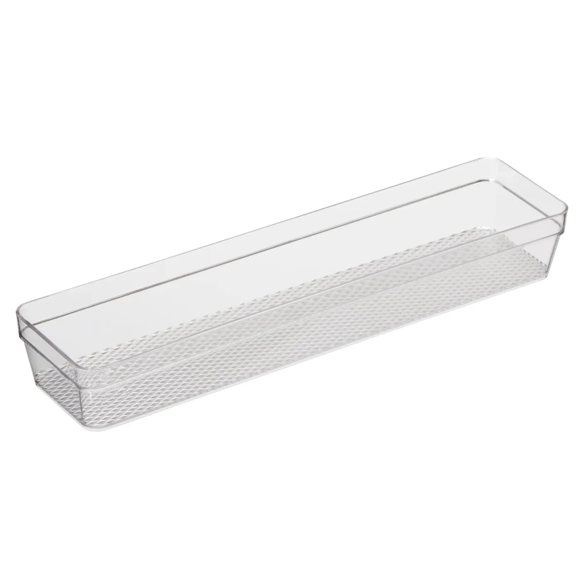  Decolav 7763 Clear Drawer Organizer 3 x 12.5in — product photo