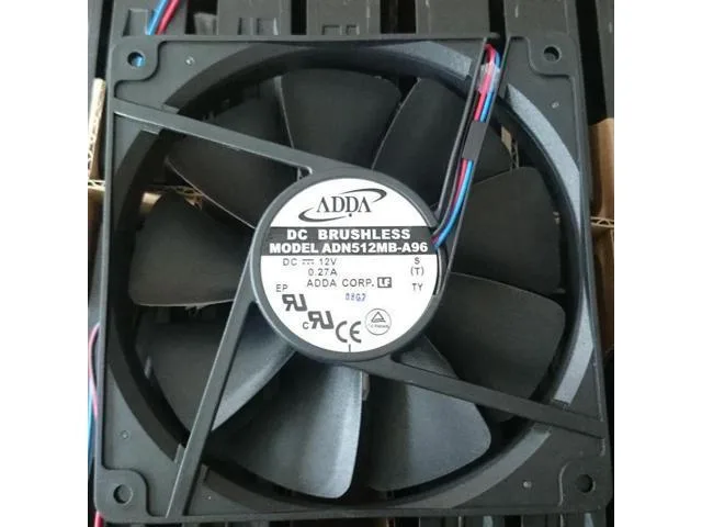 LORDWORLD LORDWORLD ADDA 13525 ADN512MB-A96 135mm 12V 0.27A double ball fan — product photo