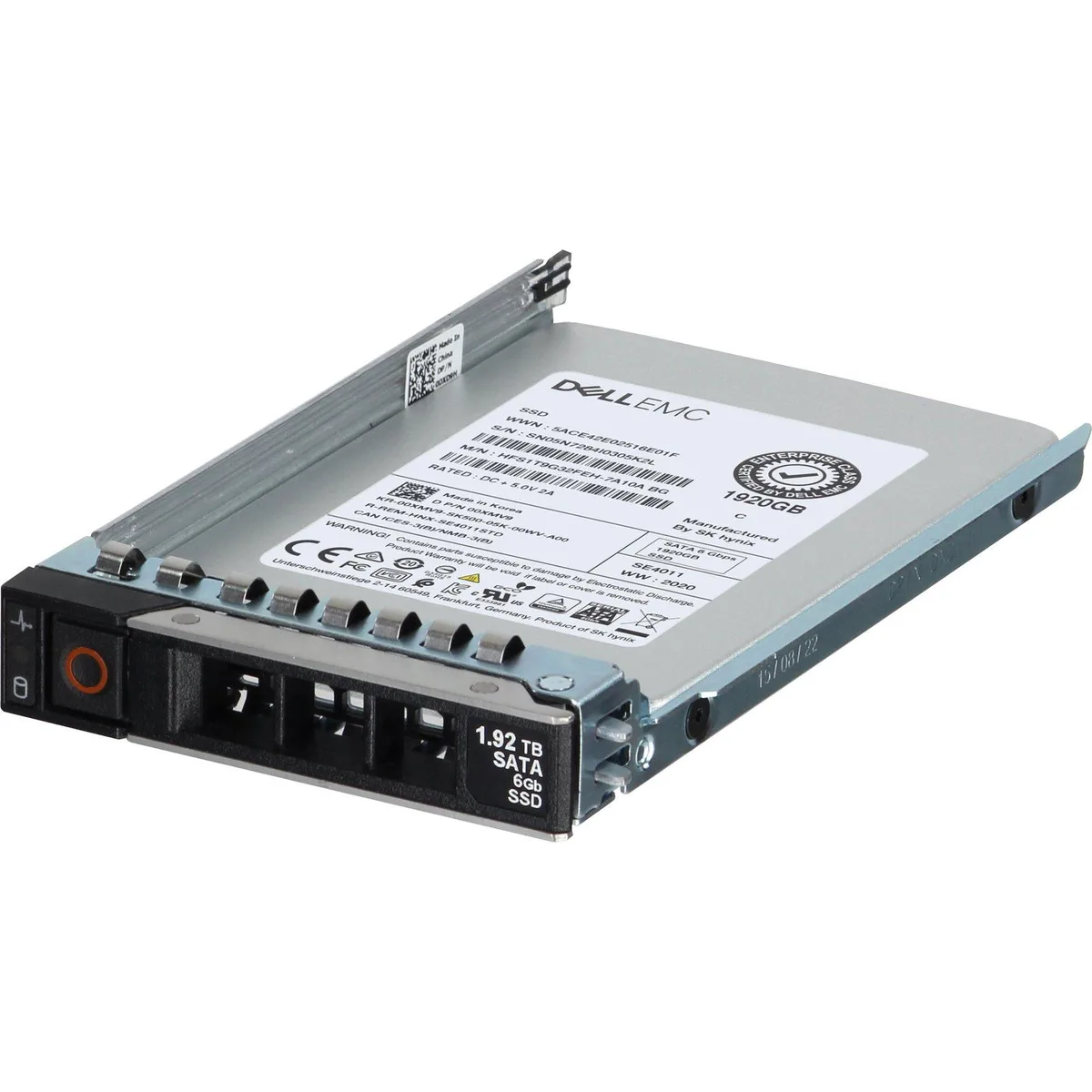 DELL DELL 0XMV9 1.92TB SATA 2.5 enterprise SSD — product photo