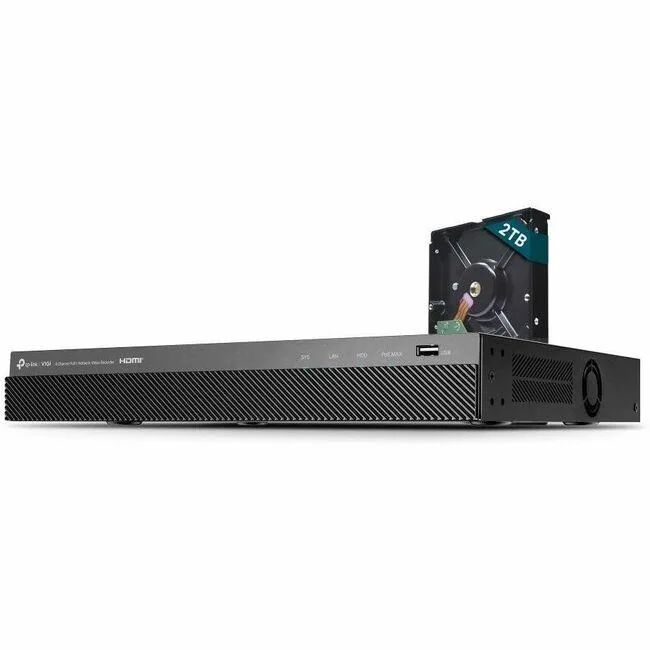 TP-Link TP-Link VIGI 8 Channel PoE+ NVR 2 TB HDD — product photo