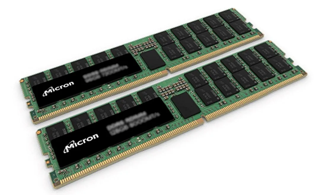 Micron Technology, Inc. Micron Technology, Inc. MTC40F2046S1RC64BH1 64GB DDR5 RDIMM 6400MT/s CL52 x80 server RAM — product photo
