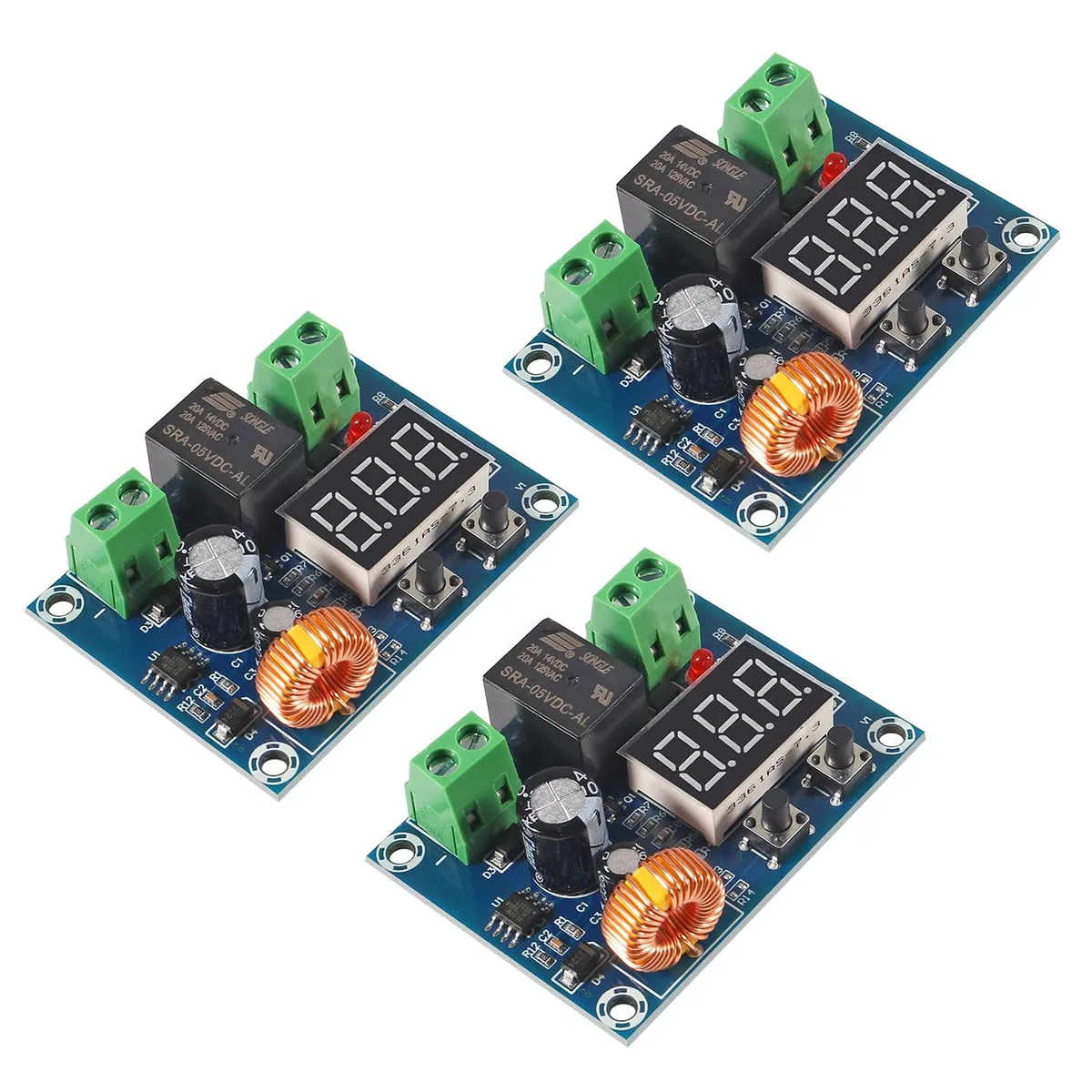 KEHIPI KEHIPI XH-M609 DC 12V-36V Low Voltage Protection Module 3PCS — product photo
