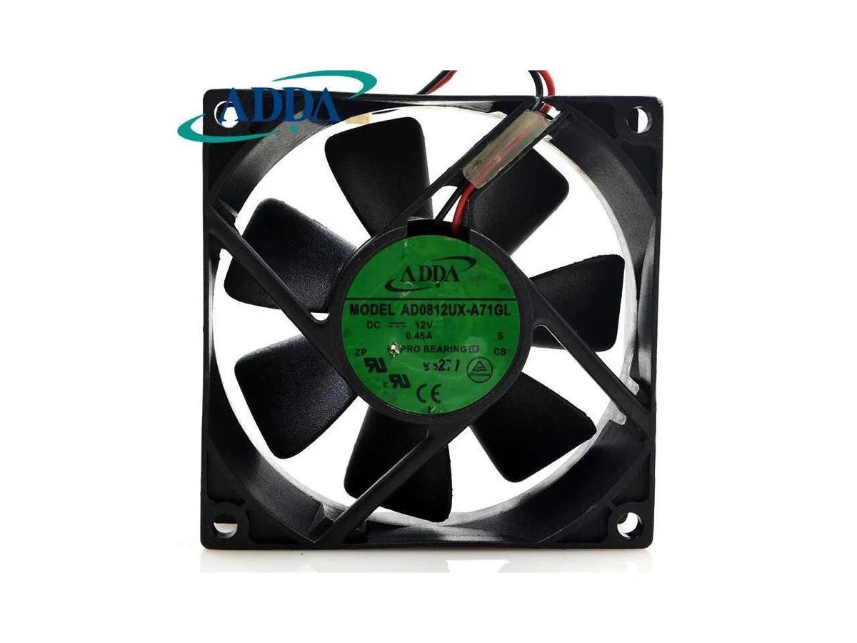 Fans Fans AD0812UX-A71GL 12V .45A 8025 812 case fan — product photo