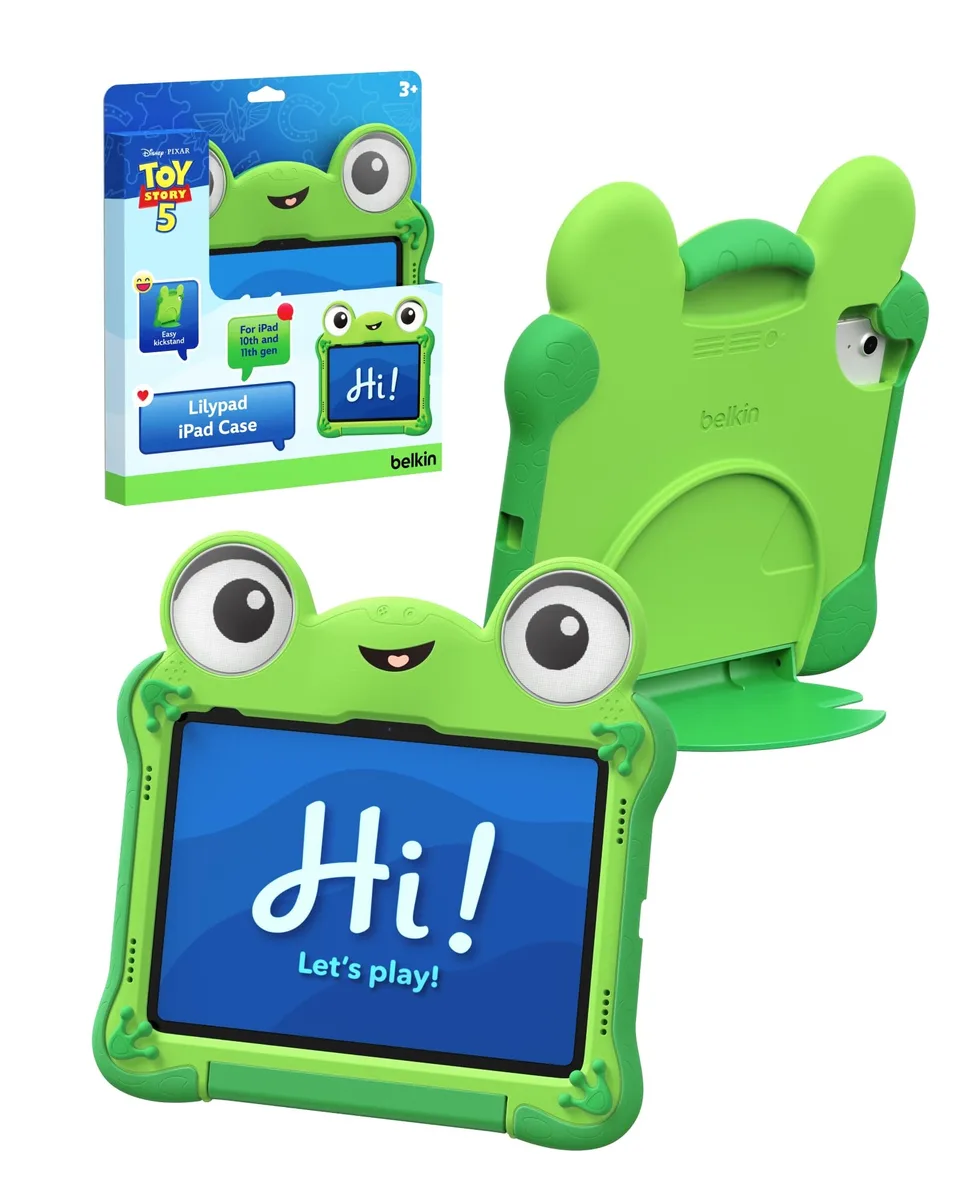  Belkin EVA003fqGR-PX Disney Pixar Toy Story 5 Lilypad iPad Case 10th/11th Gen — product photo