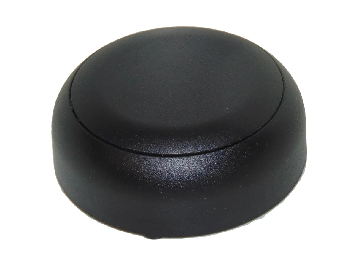  Custom Easy Button WEB-1029 ELEGANTE 30-Second Voice Recorder Black Base/Black Top — product photo