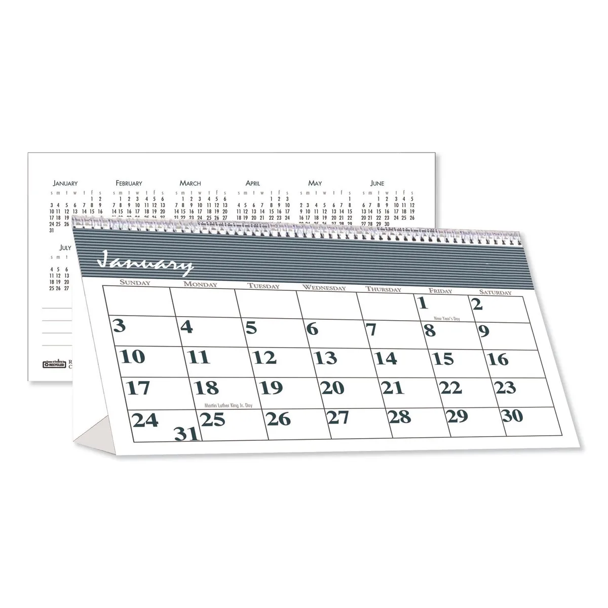 House of Doolittle House of Doolittle Bar Harbor Desk Tent Calendar 7x4.25 2026 — product photo