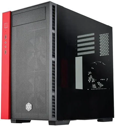 Silverstone Technology Silverstone Technology RL08BR-RGB Server Chassis with 2 x 120mm RGB Fans — product photo