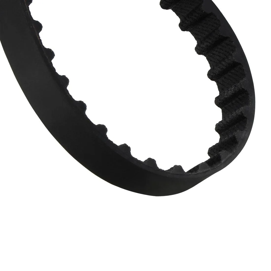 Black rubber timing belt 320mm loop 10mm wide 63 teeth