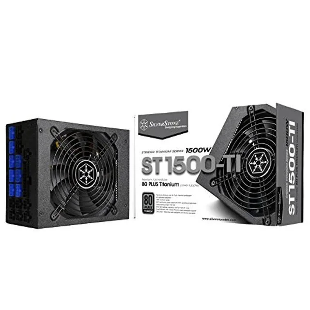 McKlein USA McKlein USA 1500 Watt ATX Power Supply 80 Plus Titanium SST-ST1500-TI — product photo