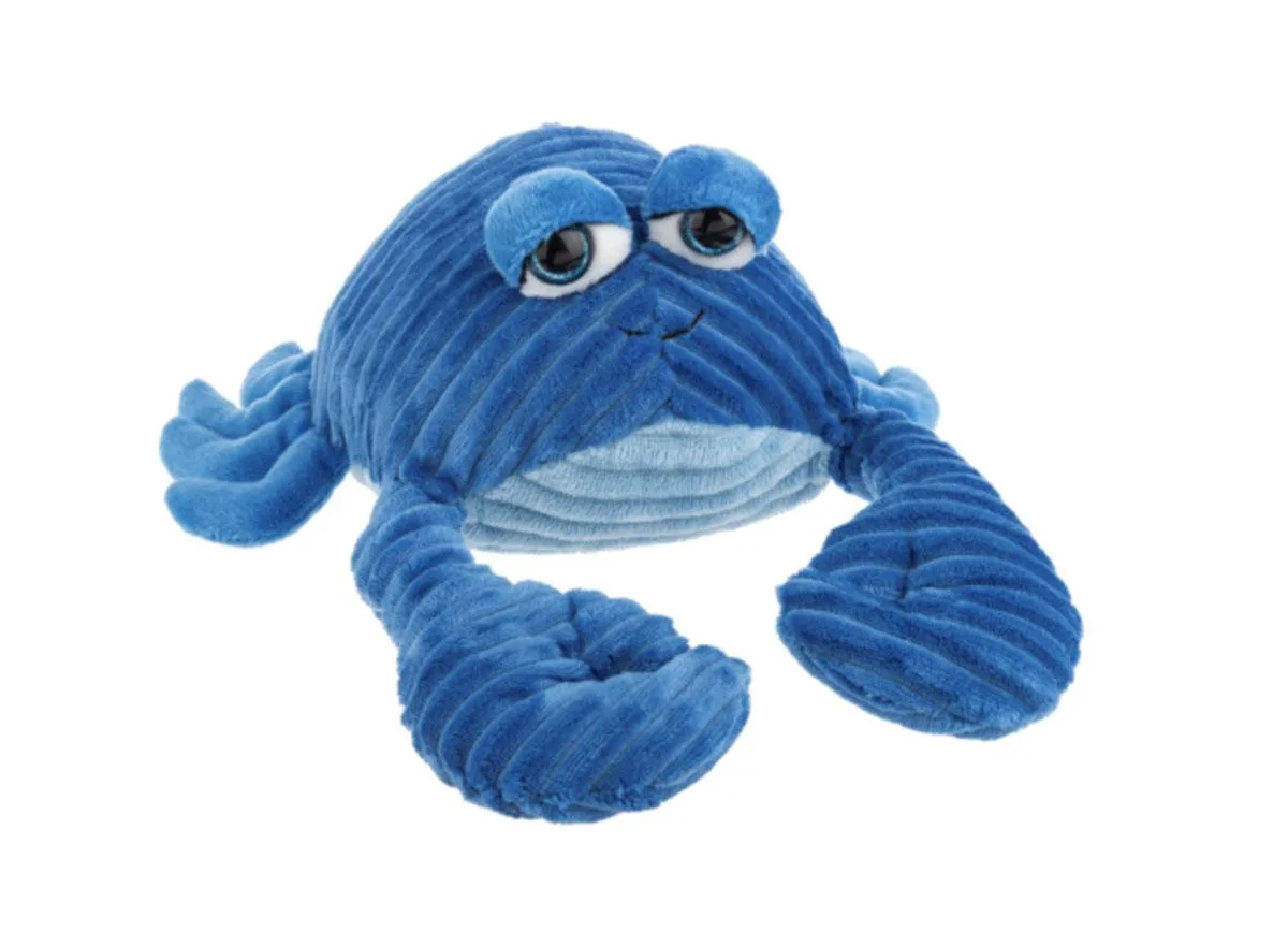 Ganz Ganz Ribbles Blue Crab Corduroy Plush Stuffed Animal 13 — product photo