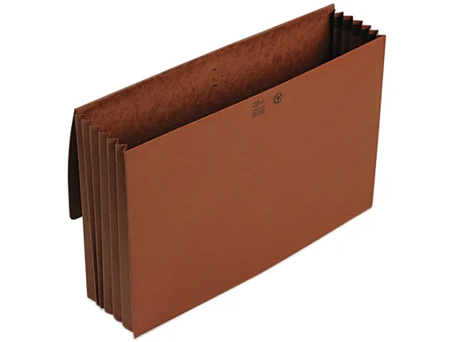 Smead Smead 71075 5 1/4 Inch Expansion Wallet Redrope 14 3/4 x 9 1/2 — product photo