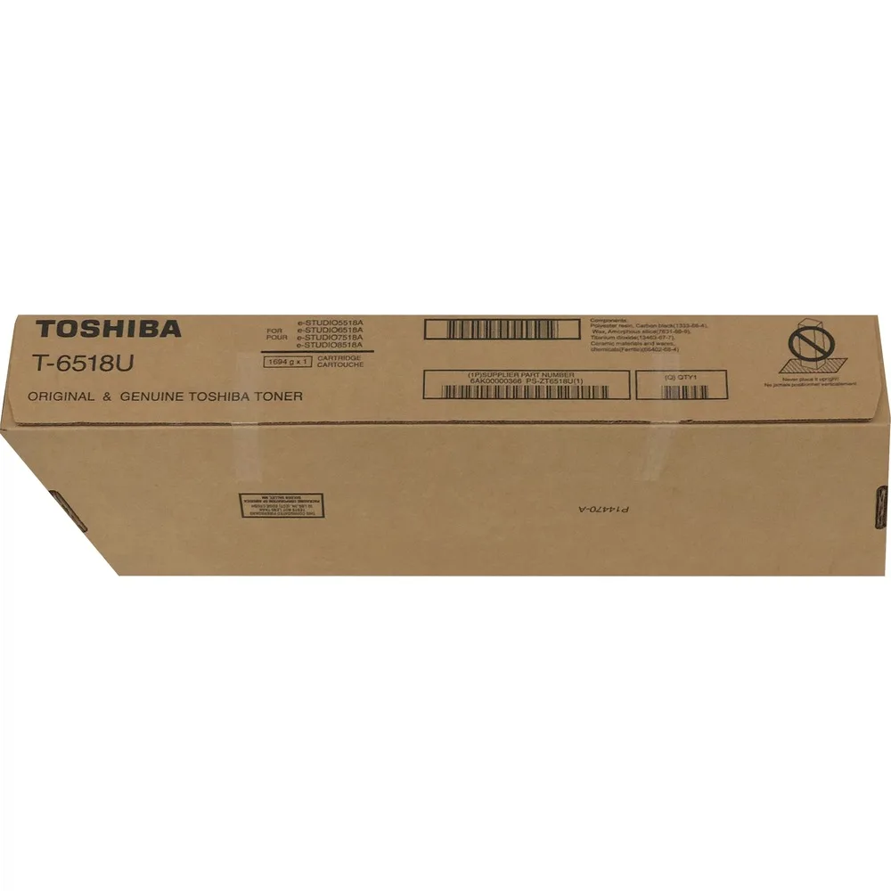 Toshiba Toshiba T6518 Black Toner Cartridge (genuine brands) — product photo