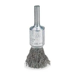 Weiler Weiler 10015 Crimped Wire End Brush Stainless Steel 0.014 in 25000 RPM — product photo