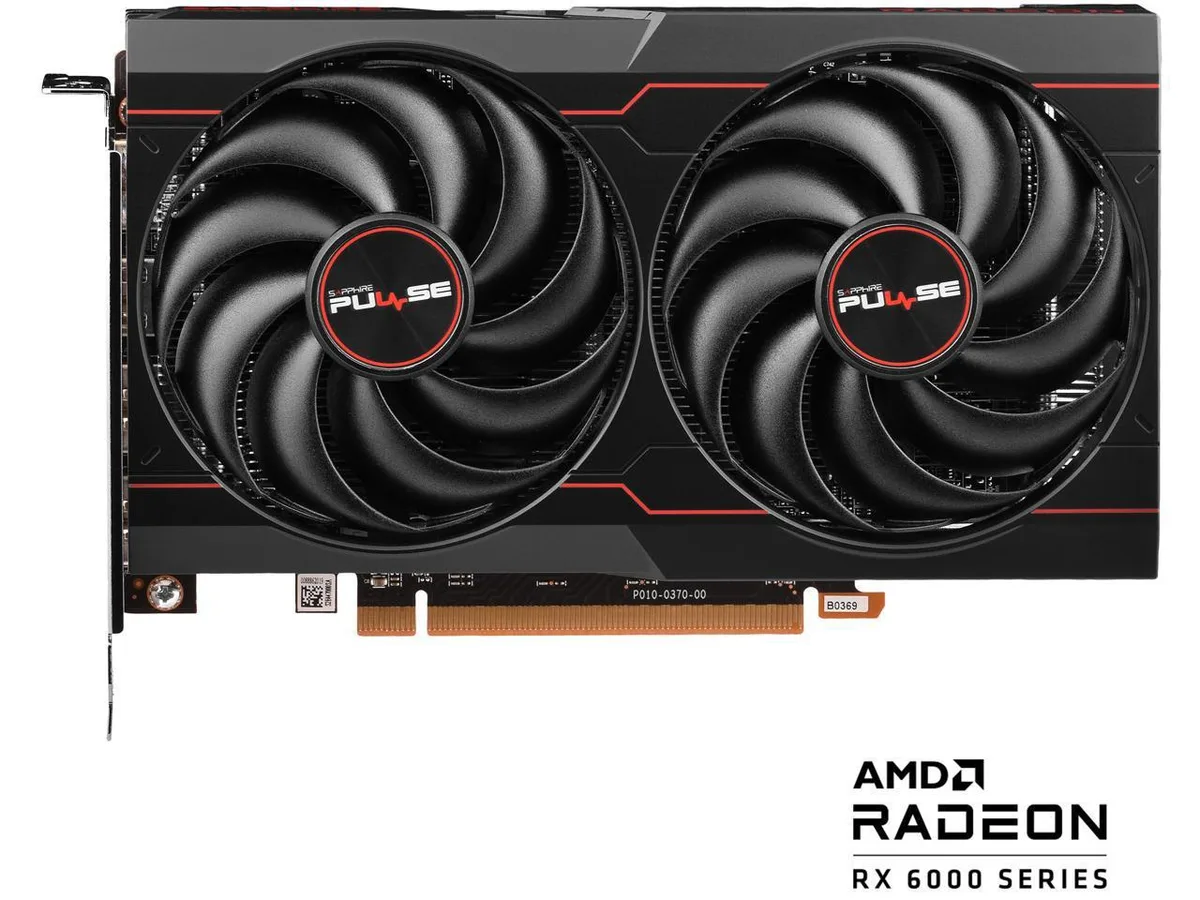 Sapphire Tech Sapphire Tech Pulse Radeon RX 6600 8GB GDDR6 graphics card — product photo