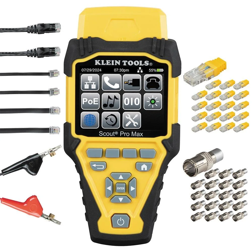 Klein Tools Klein Tools VDV501-770 Scout Pro Max Cable Tester Set — product photo
