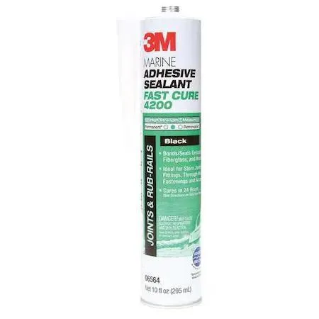 3M 06564 black polyurethane adhesive sealant 10 oz cartridge