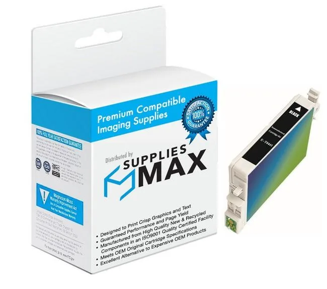 SuppliesMax SuppliesMax T044120 Black Inkjet Cartridge 400 Pages — product photo