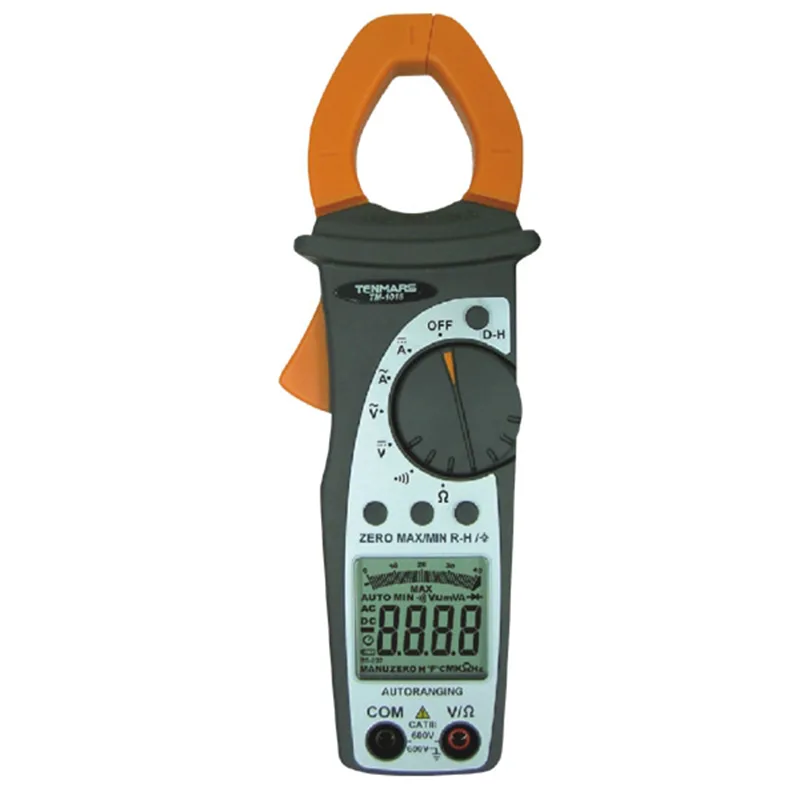 TENMARS ELECTRONICS TENMARS ELECTRONICS TM-1015 Clamp Meter 40A/400A AC DC electrician tool — product photo
