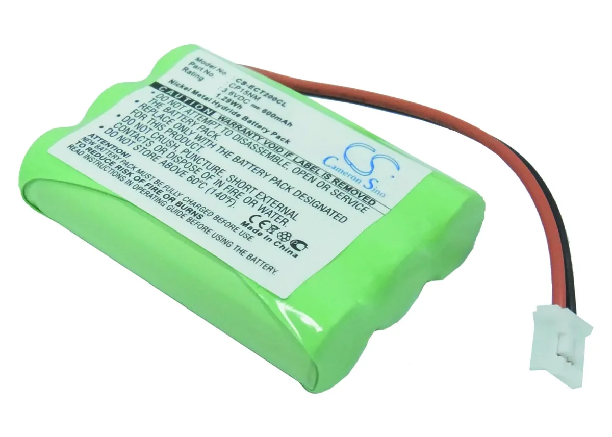 Cameron &amp; Co Cameron &amp; Co DS-CS-ECT200CL telephone accessory battery 3.6V 600mAh Ni-MH green — product photo