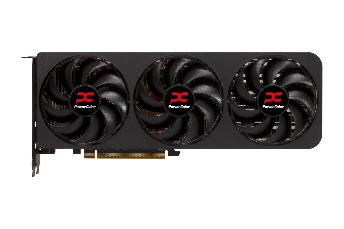 PowerColor PowerColor Reaper RX9070XT 16G-A graphics card — product photo